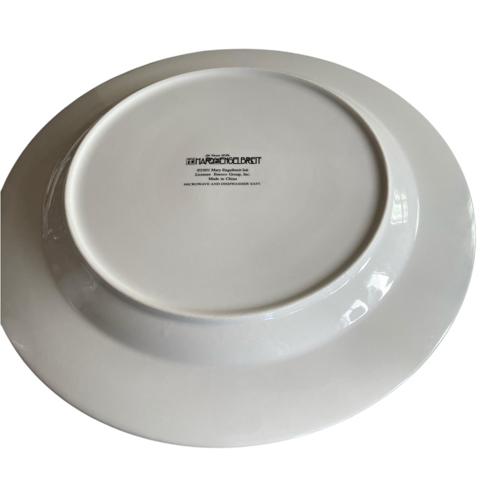 Mary Engelbreit Cherry Polka Dot Dinner Plate - Picture 3 of 5